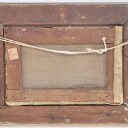 Ubekendt kunstner, 1800-tallet: Landskab med huse
