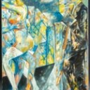 Professor Horst Böhm, diptych dancing couples. (2)
