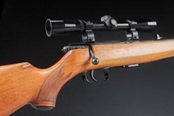Krico salonriffel cal 22 lr, med repeterlås