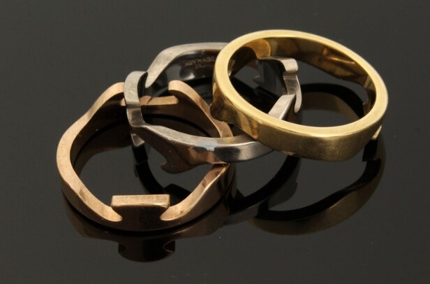 Georg Jensen Fusionsring udført af 18 kt. guld Denne vare er sat til omsalg under nyt varenummer 5116237