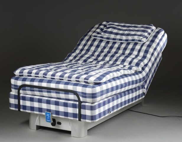 Hästens seng med elevation og massage, model Adjustable