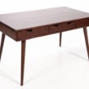 COUZ Desk. Lacquered walnut.