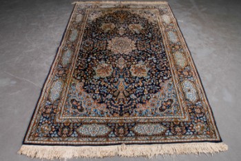 Pakistansk tæppe uld på bomuld 245 x 150 cm