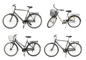 7752, 7758, 7757, 7717 - Samling cykler (4)