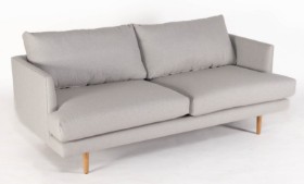 PS153011 Wendelbo. 2,5 personers sofa model 056, lys grå