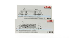 Märklin 33341+34632 Delta HO: Two electric locomotives Series BB 26000 SNCF and Series 460 (2)