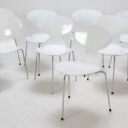 Arne Jacobsen. 8 stk 'Myren' stole (8)