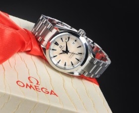 Damearmbåndsur fra Omega, model Seamaster Aqua Terra, ref. 2577.70