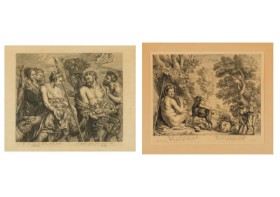 Adams à Bolswert, after P. P. Rubens and Jacob Jordaens. Two engravings (2)