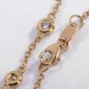 Diamond bracelet made of 18 kt. gold, total approx. 0.56 ct.