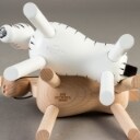 Kay Bojesen: Zebra, hest og 2 aber (4)