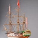 Modelskib. 'Norske løve'