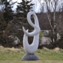 Ru Long: Skulptur af upoleret sort marmor Denne vare er sat til omsalg under nyt varenummer 2917077