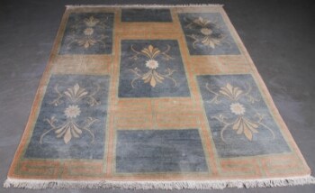 Tæppe uld på bomuld  250 x 300 cm