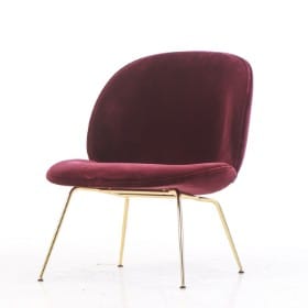 GamFratesi for Gubi. Loungestol, model 'Beetle'