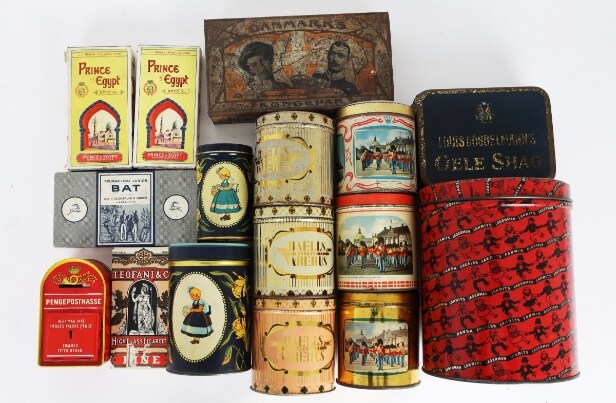 Rich's, Irma, Teofani m.fl.: En samling vintage dåser m.m. (30)