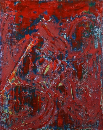 Antoine Klinkhamer. Udbrud. 122 x 95 cm
