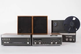 Revox  A 74, A 76, A 78 og  to Sonab højttalere