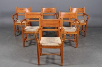 Tage Poulsen. Seks armstole (6)