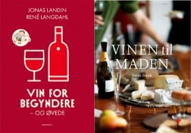 'Vinen til maden' af Søren Frank og 'Vin for begyndere og øvede' af René Langdahl & Jonas Landin (2)