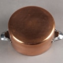 Henning Koppel for Georg Jensen m.fl. En samling pander/gryder af kobber (5)