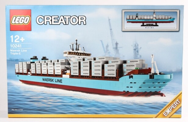 Lego. Maersk to containerskibe nr. 10152 og 10241 (2) Denne vare er sat til omsalg under nyt varenummer 4008273