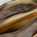 Louis Vuitton. 'Reporter' cross-body shoulder bag in Monogram Canvas