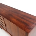 Arne Vodder. Low sideboard, rosewood, model 76