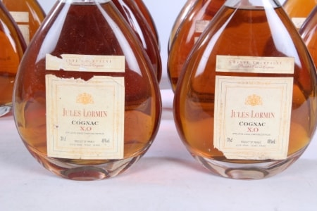 10 fl. Jules Lormin Cognac X.O. (10) | Lauritz.com