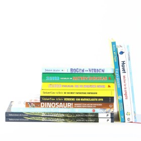 Collection of children's books, i.a. about dinosaurs and natural science (12)