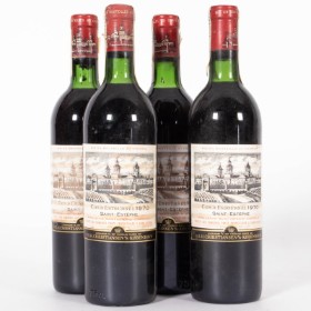 4 fl. 1970 Chateau Cos d'Estournel Saint-Estephe, (4)