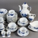 Royal Copenhagen / Kongeligt Porcelæn, 'Blå Blomst'. flettet Kaffestel   (46)