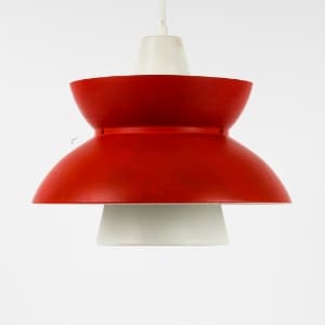 Henning Klok for Louis Poulsen. Doo-Wop/Naval Guard Pendant - red