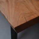 Unikt plankebord af massivt olieret Suar Wood. L. 350 cm