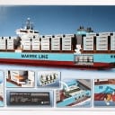Lego. Maersk to containerskibe nr. 10152 og 10241 (2) Denne vare er sat til omsalg under nyt varenummer 4008273