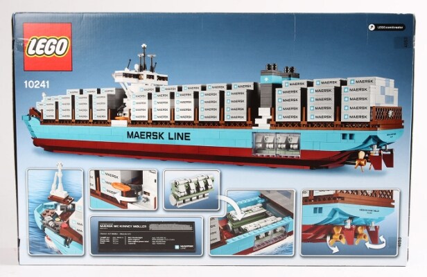 Lego. Maersk to containerskibe nr. 10152 og 10241 (2) Denne vare er sat til omsalg under nyt varenummer 4008273