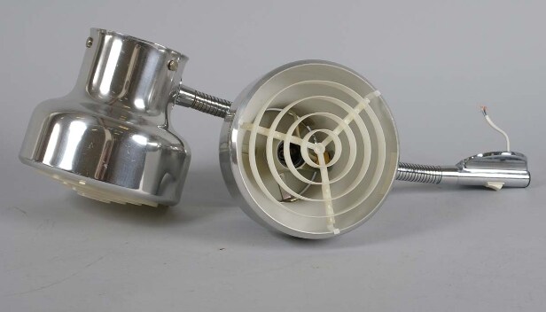 Anders Pehrsson, Ateljé Lyktan, Vägglampor, ett par, modell Bumlingen, silver