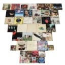 Samling LP og single plader.