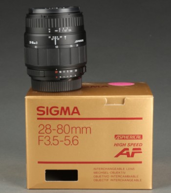 Sigma zoomobjektiv til Nikon AFD
