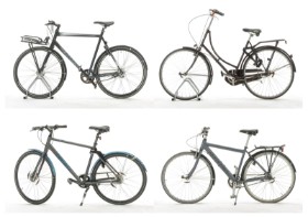 7468, 7467, 7465, 7481 - Samling cykler (4)