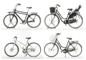 7488, 7489, 7490, 7491 - Samling cykler (4)