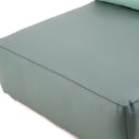 HAY. Sofa module, model Mags, green leather