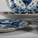Samling tallerkener/vægplatter fra Delft, keramik, Holland (7)