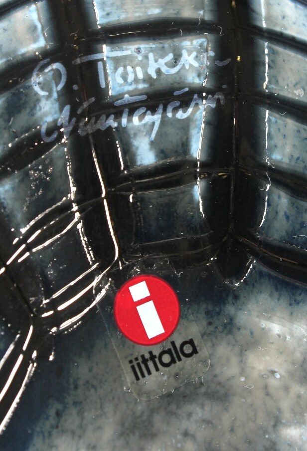 Oiva Toikka ett par fåglar, Nuutajärvi, Ittala, glas (2)