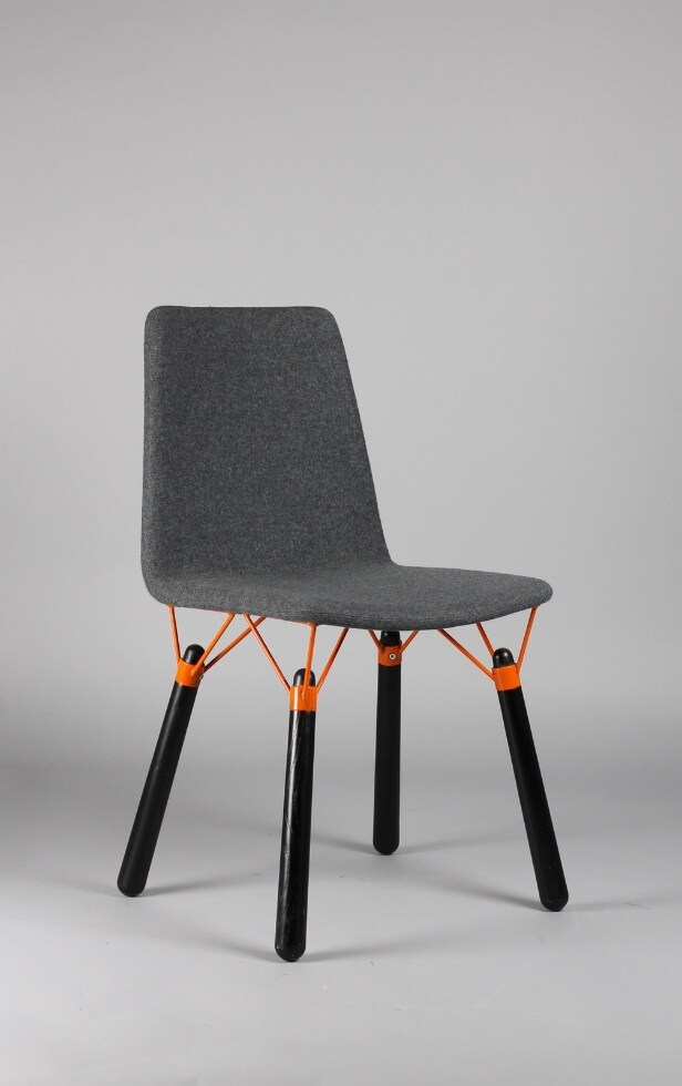 Alexander Lervik, stol Nest, prototyp, Johanson Design