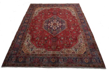 Persisk Tabriz tæppe, 390x305 cm