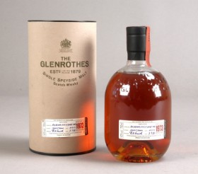 1 flaske The Glenrothes Single Speyside Malt Scotch Whisky 1973-2000 43%.