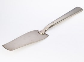 Østrigsk serveringsspade af sølv, Wien ca. 1872-1922