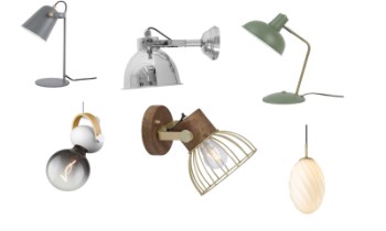 Mindre samling moderne lamper/pendler (6)