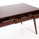 COUZ Desk. Lacquered walnut.